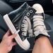 Women's Shoes Street Small Leather Boots Big Eyelet Short Boots_vogvips.com