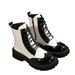 Winter Women's Color Block Short Boots British Style Plus Size Platform Martin Boots European And American Style In Stock_vogvips.com