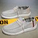 Euro Step Men's Loafers Korean Style Fashion Casual Trendy Breathable Lightweight Slip-On Canvas Shoes_vogvips.com