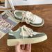 Low Cut Women's Niche Children's Autumn New White Shoes, Trendy And Versatile Sports Board Shoes_vogvips.com