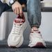 New 2025 Spring Low-top Soft Sole Breathable Shoes Men's Color-blocking Versatile Trendy Casual Sneakers_vogvips.com