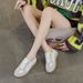 2026 Summer New Women's White Sneakers Breathable Versatile Genuine Leather Comfortable Casual Shoes_vogvips.com