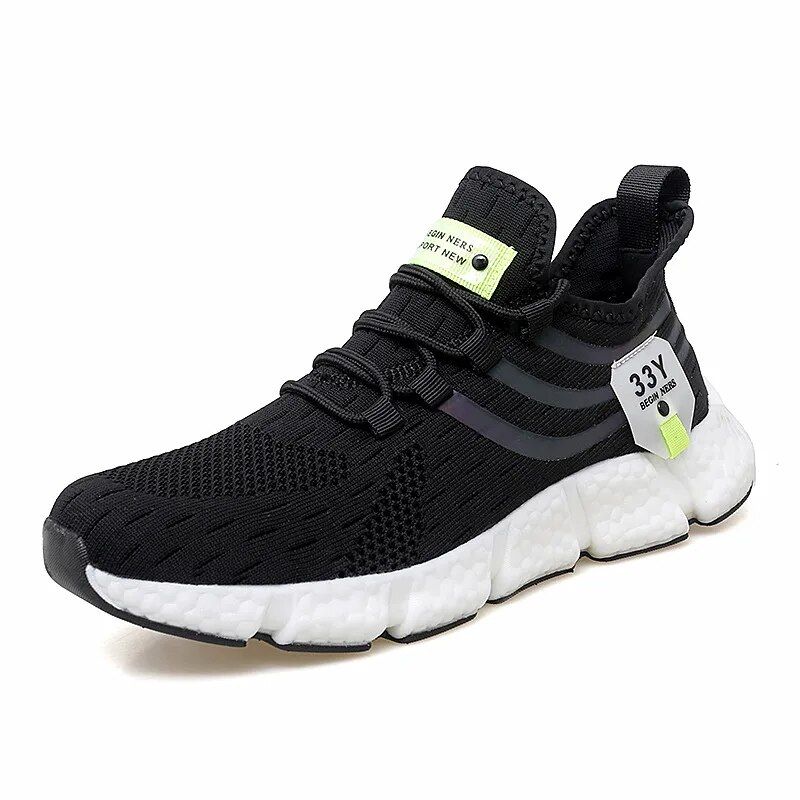 Women Vulcanized Shoes High Quality Couple Slip On Flats Woman Plus Size Breathable Mesh Walking Running Sneakers Man_vogvips.com