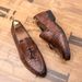 New Pointed Business Shoes Comfortable Soft Leather Footwear Men Outdoor Non Slip Loafers Moccasins Casual Light Flats_vogvips.com