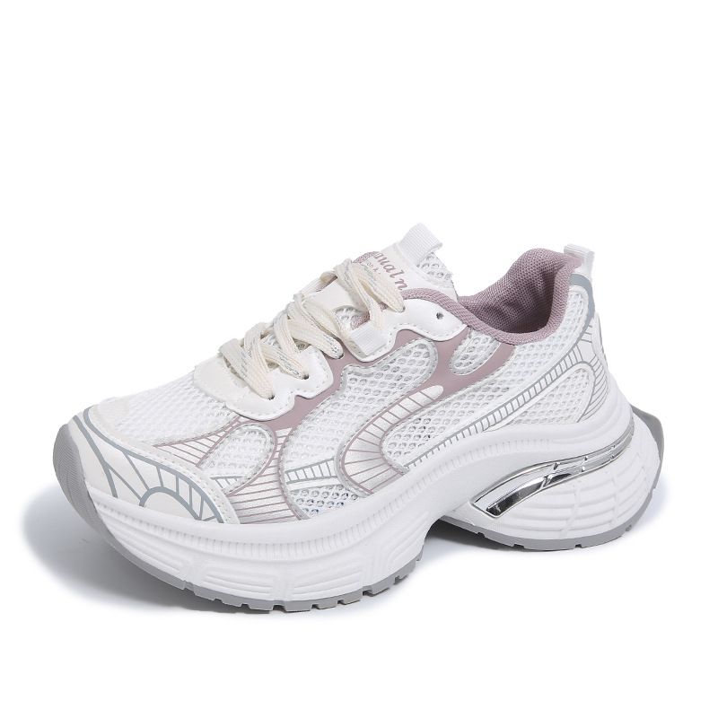Dad Shoes Female Student Sports Running Shoes Casual Shoes Platform Height Increase_vogvips.com
