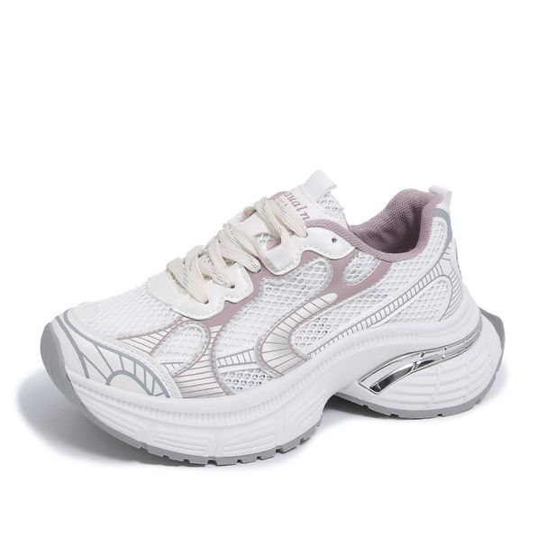 Dad Shoes Female Student Sports Running Shoes Casual Shoes Platform Height Increase_vogvips.com