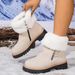 Large Size Snow Boots For Women In Winter 2025, New Velvet Women's Shoes, Warm Boots, Cotton Shoes For Women_vogvips.com