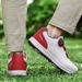 Golf Shoes, Men's Waterproof Sports Shoes, Off Field Training Shoes, Anti Slip, Nail Free GOLF Casual Shoes_vogvips.com