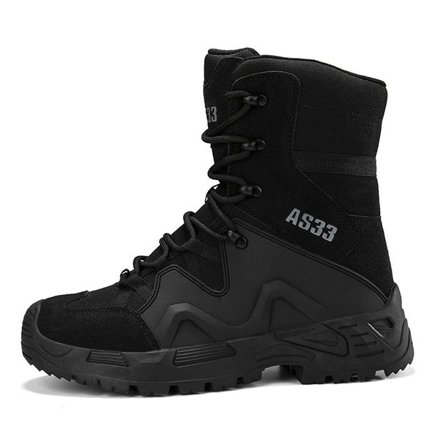Outdoor Training Boots, Practical Shoes, Waterproof And Anti Slip Hiking And Mountaineering Men's Shoes_vogvips.com