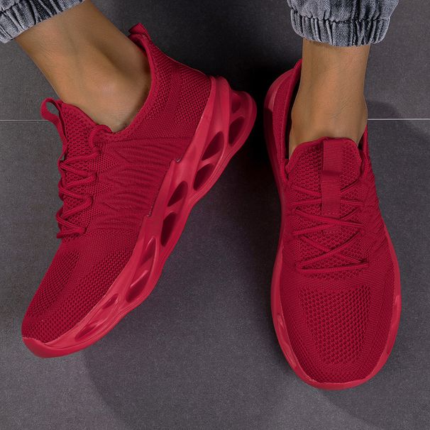 Men's Coconut Shoes Blade Breathable Mesh Shoes All Match Running Sports Fashion Shoes Flying Weaving Shoes Vacation Walking Shoes_vogvips.com