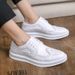 Euro Step Men's Large Size Brogue Thick-Soled Fashion British Style Casual Leather Shoes Trendy Shang Xuheng 2nd Quarter_vogvips.com