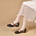 Round Toe Sandals For Women 2024 Summer New Korean Style Low Heel Hollow Sandals Perforated Shoes Color Matching Shallow Mouth Flat Sandals_vogvips.com
