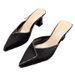 Internet Celebrity Closed-Toe Half Slippers For Women, Fashionable Outdoor Wear, Summer New Style, Fitting Room Pointed_vogvips.com