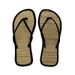 Ladies Straw Mat Fashion Floral Strap Flat Flip Flops 2024 Summer Newest Leisure Rattan Grass Weave Home Slippers_vogvips.com