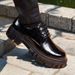 2025 Leather New Korean Version Formal Big Head Business British Men's Casual Shoes Height Increasing Thick Sole_vogvips.com