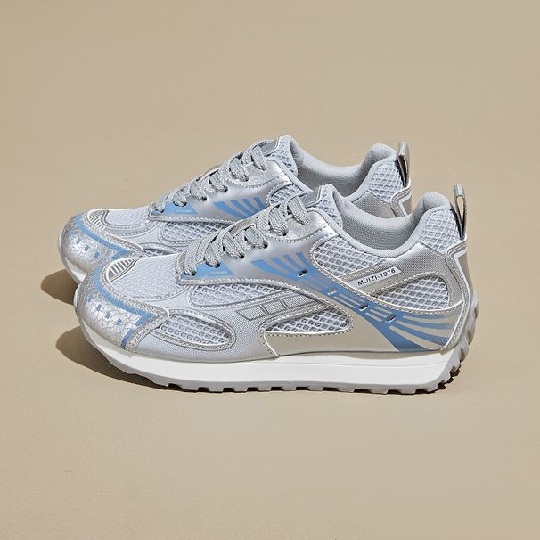 Dad Shoes Female Student Sports And Leisure Shoes Mesh Heightening Shoes Breathable_vogvips.com