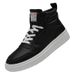 Large Size First-layer Men's Shoes Men's Mid-top Board Shoes Male Students Sports Casual Shoes_vogvips.com