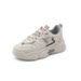 Dad Women Spring And Autumn New Korean Edition Student Fashion Leisure Sports Running Versatile Trendy White Shoes_vogvips.com