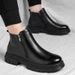 European Warm Series 2025 Winter British Style Zipper Martin Men Mid-top Warm Snow Short Men's Boots_vogvips.com