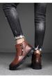 Large Size Martin Boots Men's Casual Medium Tube Head Layer Non-slip And Warm_vogvips.com