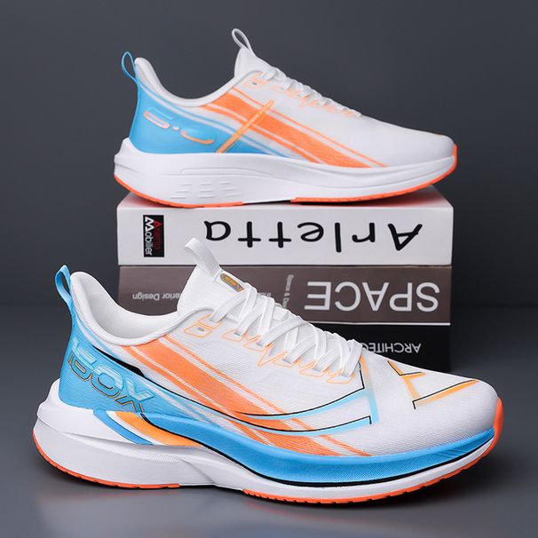 2025 Summer New Two Thousand Mil Second Generation Popcorn Carbon Plate Men's Running Training Sports_vogvips.com