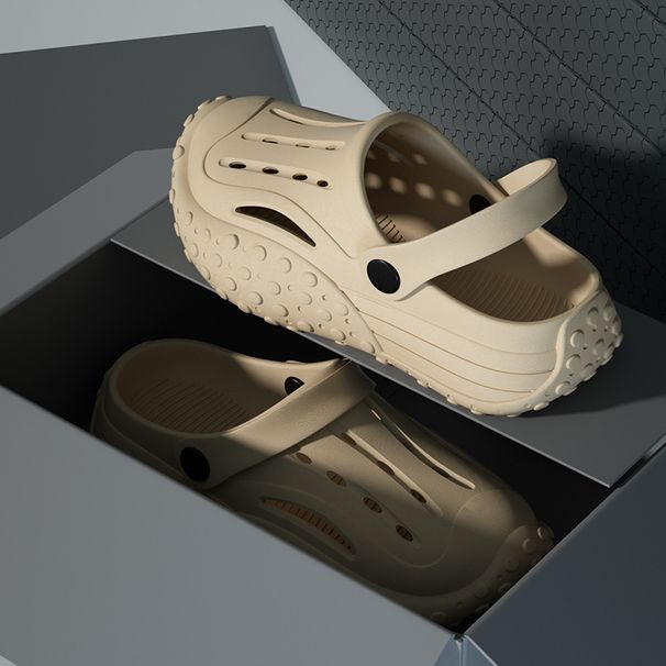 Evshine Unisex Sandals EVA Men Sandals Outdoor Beach Slippers Sandals Summer Fashion Men Slippers Casual Breathable Fishing Shoe_vogvips.com