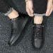 Men's Fashion Sneakers White Women And Men Shoes Platform Black Couple Flats Tenis Mascuo Atillas Mujer Plus_vogvips.com