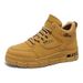 European Warm Series Men's Martin Autumn New High-top Work Trendy Versatile Thick-soled Sneakers Casual Shoes Short Boots_vogvips.com