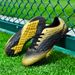 Soccer Shoes Soccer Cleats Football Boots Trainingshoes Youthsoccerboots New Low-Top Soccer Primary Secondary School Students, Children's Lace-Up Foot_vogvips.com