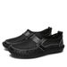 Oversized Men's Summer Outdoor Rubber Feet Cover Mesh Shoes_vogvips.com