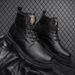Men's Retro British Style Leather Martin Boots Mid-Calf Work Boots With Rubber Sole For Winter (Size 38-46, Black/Brown/Tan)_vogvips.com