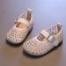 New Crystal Single Shoes Small Fragrant Wind Light Mouth Pea Shoes_vogvips.com