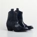 25 Fashion Pointed Toe Chunky Heel Short Western 2024 Autumn Winter New Women Brown Leather Single Boots_vogvips.com