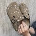 Spring Cork Mules For Men Women With Graffiti Design Wearing Beach Shoes Cow Genuine Leather Unisex Slippers Sandals_vogvips.com