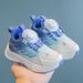 Boys' Casual Shoes With Rotating Buttons Girls' Running Shoes Soft Soled Baby Net Shoes_vogvips.com
