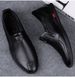Walking Pattern Casual Leather Shoes Non-slip And Wear-resistant Work Men's Shoes_vogvips.com