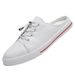 Men's Round Head Leather Men's Casual Lace-up Splicing Lazy Shoes Men's Shoes_vogvips.com