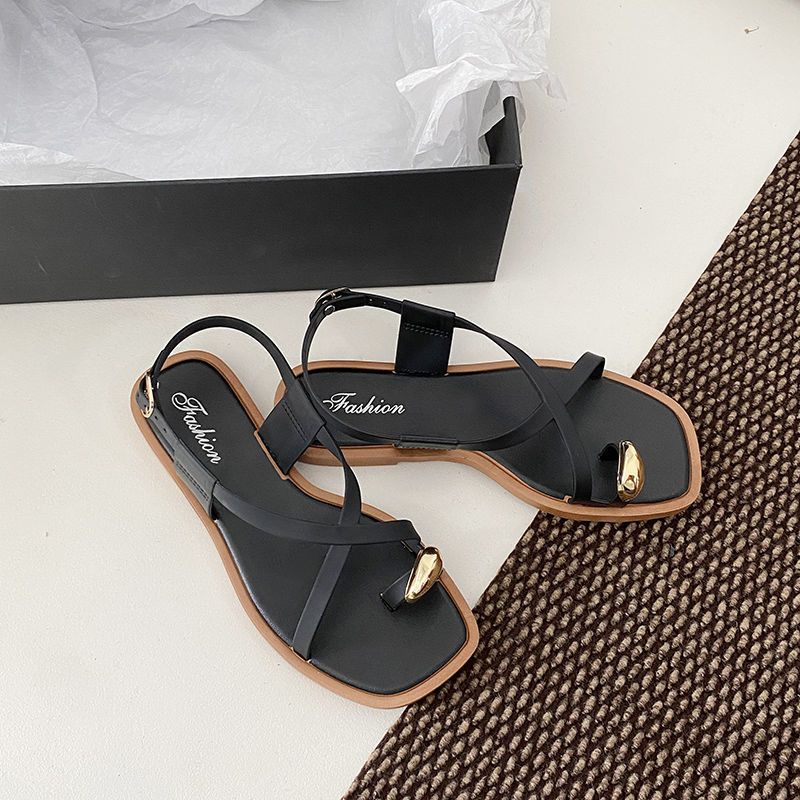 New Roman Women, Veratile Ummer, Uitable For Outdoor Wear, Beach Lip-on Flip-flop, 2024 Model, Tylih Thong_vogvips.com