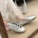 Cameido Ballet-inspired Mary Jane Shoes For Women, 2025 Autumn Leisure Shoes With Soft Sole, Adjustable Strap, And Hidden Heel_vogvips.com