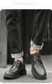 Leather Men's Shoes Pattern Shoes Men's Tide Low-top Style Soft-soled Casual Tooling Shoes Men_vogvips.com