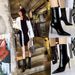 315-13 European And American Fashion Sexy Nightclub Slimming Shiny Patent Leather Elastic Pointed Toe Short Winter Slim_vogvips.com