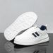 Men's Breathable Versatile Mesh Sneakers White Sporty Casual Lightweight Thick Soled Shoes for Summer_vogvips.com