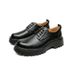 Thick-Soled British Style White Business Casual Large Leather Men Low-Top Work Martin Boots Groom Wedding Shoes_vogvips.com