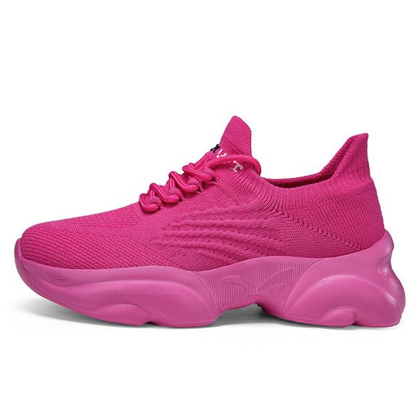 Plus-size men's and women's shoes flying woven sports shoes over foot shoes Casual shoes socks shoes Couple shoes_vogvips.com