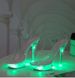 Women's Shoes 1099-F 34-43 Sexy Super High Heels Luminous Stiletto Platform Sandals Transparent Model Crystal Shoes Wedding Shoes_vogvips.com