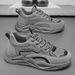 Spring New Breathable Labor Protection Men's Trendy And Versatile Thick Soled Anti Slip Sports Shoes, Casual Dad Shoes_vogvips.com