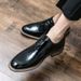 European And American Fashion New Pointed Toe Men's High Heels, Crocodile Embossed Business Formal Wear Men's Shoes Banquet Dress Wedding Leathershoes_vogvips.com