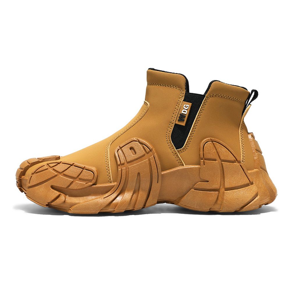 2026 New Product Fashion Sneakers Hiking Shoes Youth/Men High Top Side Zipper Lightweight Non-Slip Wear-Resistant Running Shoes 39-45_vogvips.com