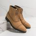 New Fashion Retro Martin Boots Men's Thick Sole Lace-up Business Leather Men's Boots Round Toe Thick Sole High Top Leather Boots Chelsea Short Boots_vogvips.com