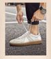 Retro Leather Color Matching Platform Casual Sports Board Shoes Dexun Flying Weaving Matte Platform Men's Shoes_vogvips.com